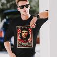 Che Guevara Viva La Revolucion Retro Vintage Style Long Sleeve T-Shirt Gifts for Him