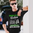 Chemie Ist Wie Kochen Chemiker Laboratory Langarmshirts Geschenke für Ihn