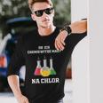 Chemiker Chemie Na Chlorine Ob Ich Chemie-Joze Lik Langarmshirts Geschenke für Ihn