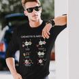 Ciencia Divertida La Química Es Impresionante Químico Nerd Camiseta de manga larga Regalos para él