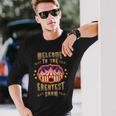 Circus Staff Welcome To The Greatest Show Carnival Birthday Long Sleeve T-Shirt Gifts for Him
