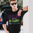 Club Bed Featuring Dj Blanky & Mc Pillows Gag Long Sleeve T-Shirt Gifts for Him