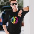 Colorful Phish-Jam Tie-Dye For Fisherman Fish Graphic Long Sleeve T-Shirt Gifts for Him
