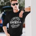 Crowell Surname Family Tree Birthday Reunion Idea Long Sleeve T-Shirt Gifts for Him