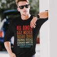 Cumpleaños Feliz 46 Años Feliz 46 Años Regalos Originales Camiseta de manga larga Regalos para él