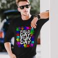 Cute Field Day Teacher Long Sleeve T-Shirt Gifts for Him