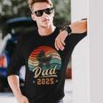 Dad 2025 Baby Ankündigung Frischgebackener Papa Langarmshirts Geschenke für Ihn