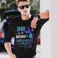 Dad Of The Birthday Mermaid Family Matching Party Squad Dad Long Sleeve T-Shirt Gifts for Him