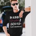 Daddy And Daughter Squad Children Dad Papa Fathers Day 2024 Long Sleeve T-Shirt Gifts for Him
