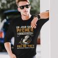 Damen Anglerhemd Herren Papa Angler Geschenk Für Jungen Angler Mit-Ausschnitt Langarmshirts Geschenke für Ihn