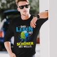 Das Leben Ist Schöner Mit Wellis Langarmshirts Geschenke für Ihn