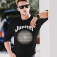 De Júpiter Planeta Del Sistema Solar Camiseta de manga larga Regalos para él