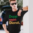 Deppom Dienst Langarmshirts Geschenke für Ihn