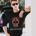Dia De Los Muertos Tête De Mort Amusante Jour Des Morts T-shirt à manches longues Cadeaux pour lui