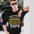 Digger Excavator Driver Dad Slogan Langarmshirts Geschenke für Ihn