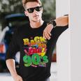 Divertida Fiesta Temática Retro De Los 90 Años 90 Camiseta de manga larga Regalos para él