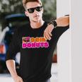 Doin' Donuts Car Lover Car Racing Turbo Drift Car Racer Long Sleeve T-Shirt Gifts for Him