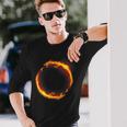 Dueling Dragons Fire Ring Long Sleeve T-Shirt Gifts for Him