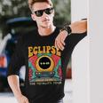 Eclipse Solar Groove Totality Tour Retro 4824 Women Long Sleeve T-Shirt Gifts for Him