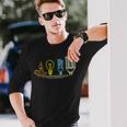 Eléctrico Ingeniero Iluminación Electricidad Electricista Camiseta de manga larga Regalos para él