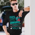 Father's Day Papa Superheroersucht Das Beste Geschenk Father S Langarmshirts Geschenke für Ihn