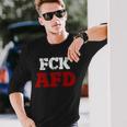 Fck Afd Anti Afd Langarmshirts Geschenke für Ihn