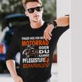 Finger Weg Von Mein Motorrad Motorcycle Rider & Biker S Langarmshirts Geschenke für Ihn