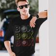 Formula Racing Car Box Box Box Radio Call To Pit Box Vintage Long Sleeve T-Shirt Gifts for Him