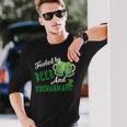 Fueled By Beer And Shenanigans St Patricks Day Beer Long Sleeve T-Shirt Gifts for Him