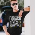 Best Coach Volleyball Trainer Langarmshirts Geschenke für Ihn