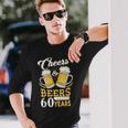 Cheers And Beers To My 60 Years 60Th Birthday Long Sleeve T-Shirt Gifts for Him