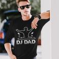 Dj Dad Electro House Music Long Sleeve T-Shirt Gifts for Him