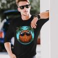 Holiday Coconut With Sunglasses For Coco Fruits Fans Long Sleeve T-Shirt Gifts for Him