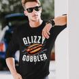 Hotdog Glizzy Gobbler Gladiator Lover Glizzy Gobbler Long Sleeve T-Shirt Gifts for Him