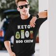 Keto Boo Crew Squad Long Sleeve T-Shirt Gifts for Him