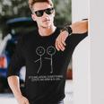 Stick Figure Inflation Cost Arm And A Leg Pun Humor Long Sleeve T-Shirt Gifts for Him