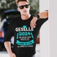 Geselle 2024 Azubi Gesellenprüfung Bestanden Training Langarmshirts Geschenke für Ihn