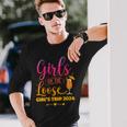 Girls On The Loose Tie Dye Girls Weekend Trip 2024 Long Sleeve T-Shirt Gifts for Him