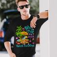 Girls Trip 2024 Palm Tree Sunset North Carolina Beach Long Sleeve T-Shirt Gifts for Him