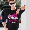 Girls Trip Vegas Las Vegas 2024 Vegas Girls Trip 2024 Long Sleeve T-Shirt Gifts for Him