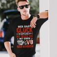 Glück Kann Man Nicht Kaufen Einen V8 Motor Schon Tuning Langarmshirts Geschenke für Ihn