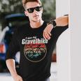 Gravelbiker I Gravel Bike Retro I Gravelbike Camiseta de manga larga Regalos para él