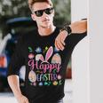 Happy Easter Bunny Spring Easter Egg Easter For Women Long Sleeve T-Shirt Gifts for Him