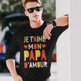 Herren Cadeau D'anniversaire Fête Des Pères Pour Son Papa D'amour Langarmshirts Geschenke für Ihn