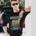 Herren Cheetah Dad Papaatertag Gepard Langarmshirts Geschenke für Ihn