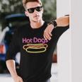 Hot Dog Hot Dogs Hotdog Long Sleeve T-Shirt Gifts for Him