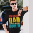 Howler Monkey Dad Like A Regular Dad But Cooler Long Sleeve T-Shirt Gifts for Him