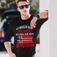 Ich Brauche Keine Therapie Ich Muss Nur Nach Norwegian Langarmshirts Geschenke für Ihn