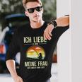 Ich Liebe Es Wenn Meine Frau Mich Fischnläst Carp Fishing Langarmshirts Geschenke für Ihn