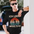 Ich Liebe Es Wenn Meine Frau Mich Tennis Games Lässt Langarmshirts Geschenke für Ihn